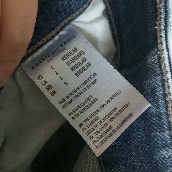 American Eagle Super Stretch Hi-Rise Jeggings - size 4 Regular - Picture 4 of 5
